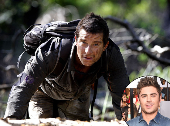 Zac Efron, Bear Grylls Zac Efron, Bear Grylls